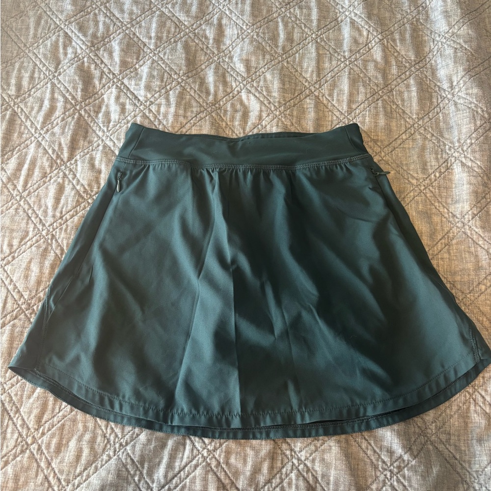 Dark Green Tennis Skirt